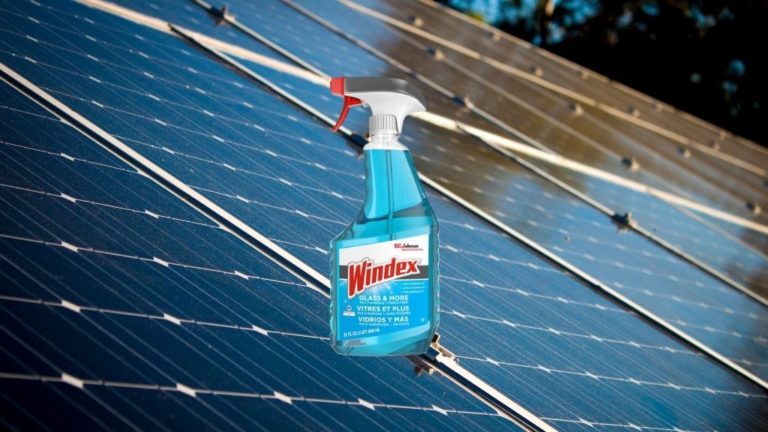 can-you-clean-solar-panels-with-windex-precautions-frequency